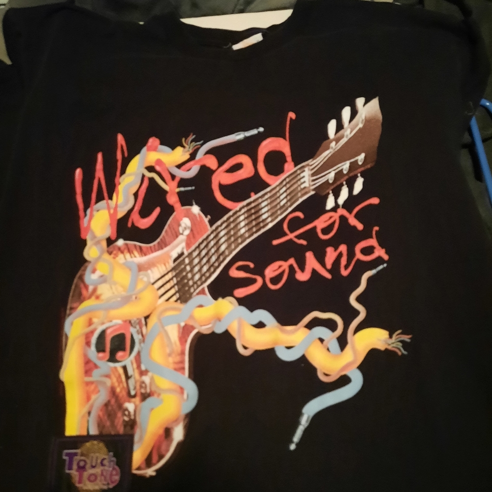 Wired for sound t-shirt